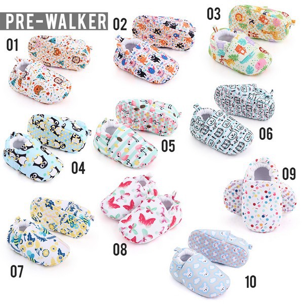 Sepatu Bayi Prewalker Baby Shoes - Sepatu Bayi Belajar Jalan  M207