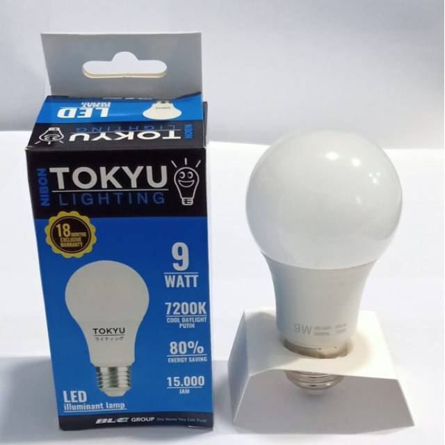 Lampu LED TOKYU/ Bohlam LED Tokyu Bellucci / Lampu Putih