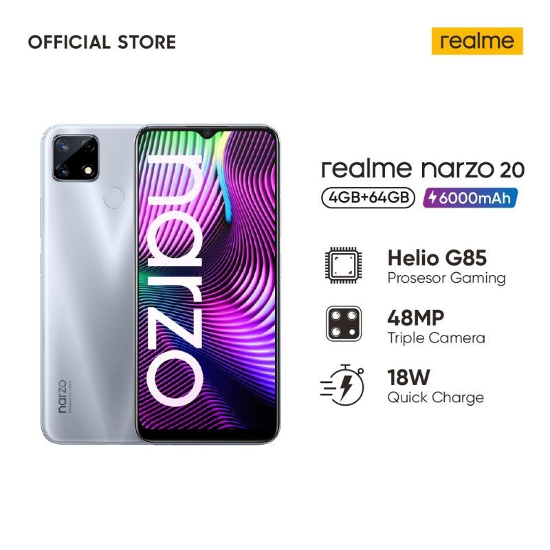 Realme Narzo 20 Ram 4/64Gb