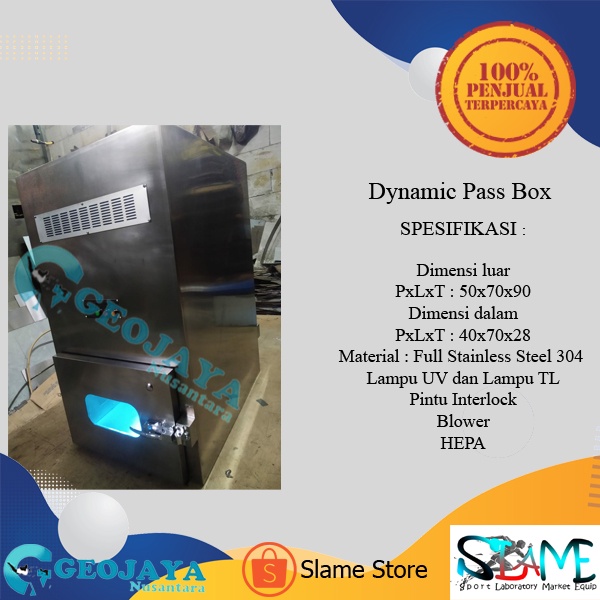 Dynamic Pass Box MURAH SS 304 READY ORDER