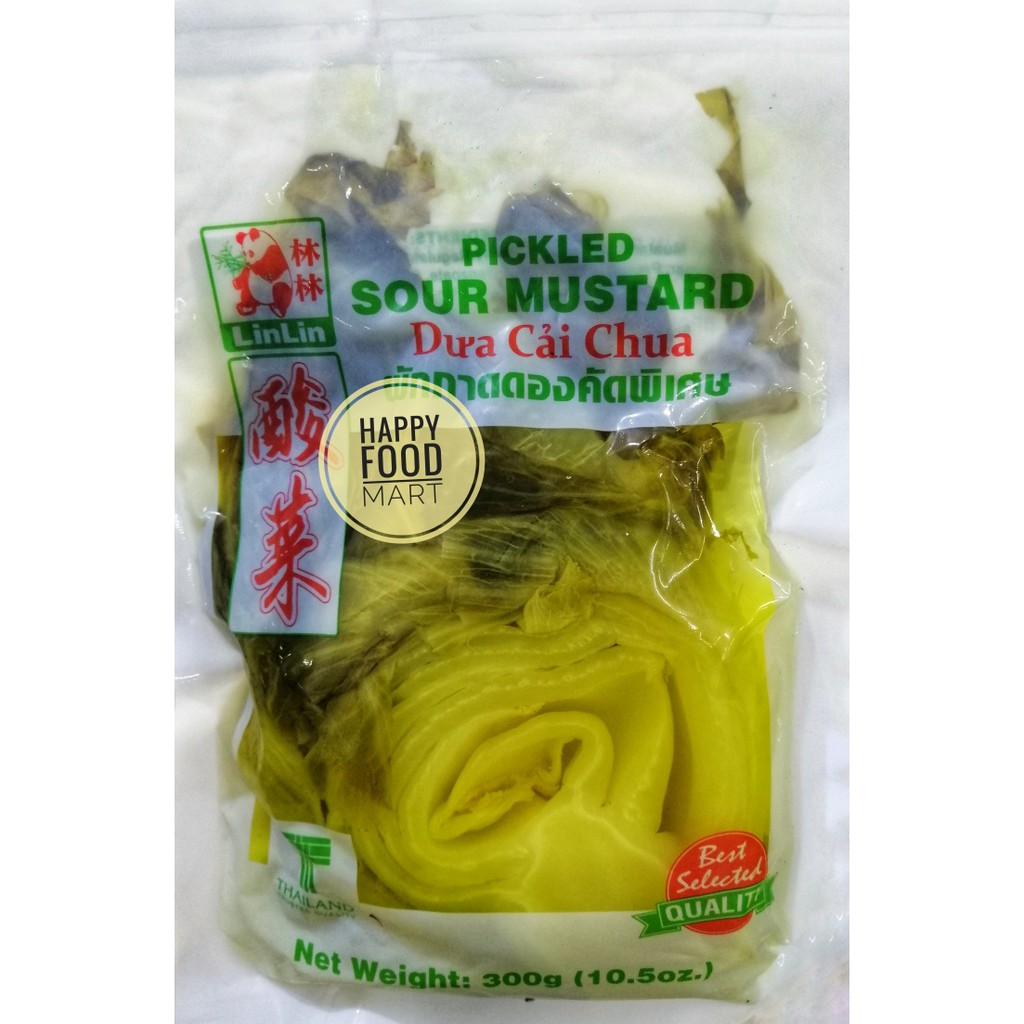 

[MURAH] LINLIN PICKLED SOUR MUSTARD 300G/ACAR SAWI/SAYUR ASIN/KIAM CHAI/KIAM CAI/KIAMCHAI/KIAMCAI