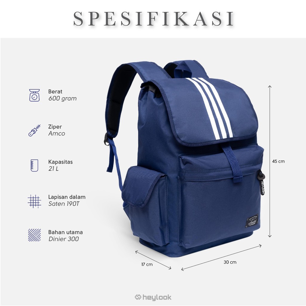 [BISA COD] Tas Ransel Unisex Tas Ransel Travelling Besar Outdoor Hiking Impor Keren Modis Terbaru