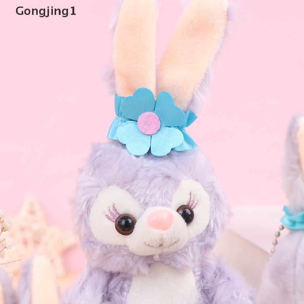 Gongjing1 Mainan Boneka Stuffed Plush Kelinci Stella Lou Disney Warna Ungu