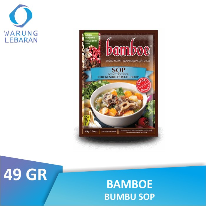 

Bamboe Bumbu Sop 49 GR