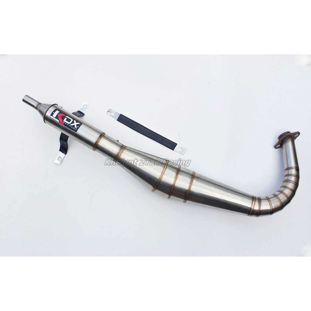 Knalpot RX KING Racing KDX Kolong 3v3 Stainless