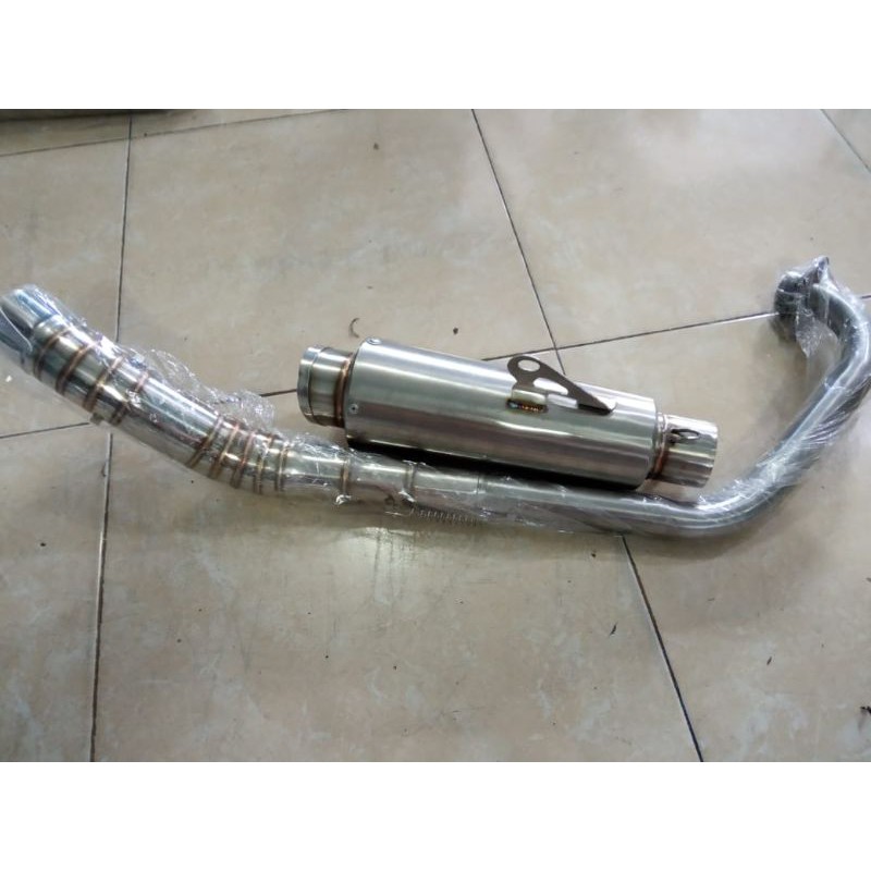 Knalpot montor fu/satria full set