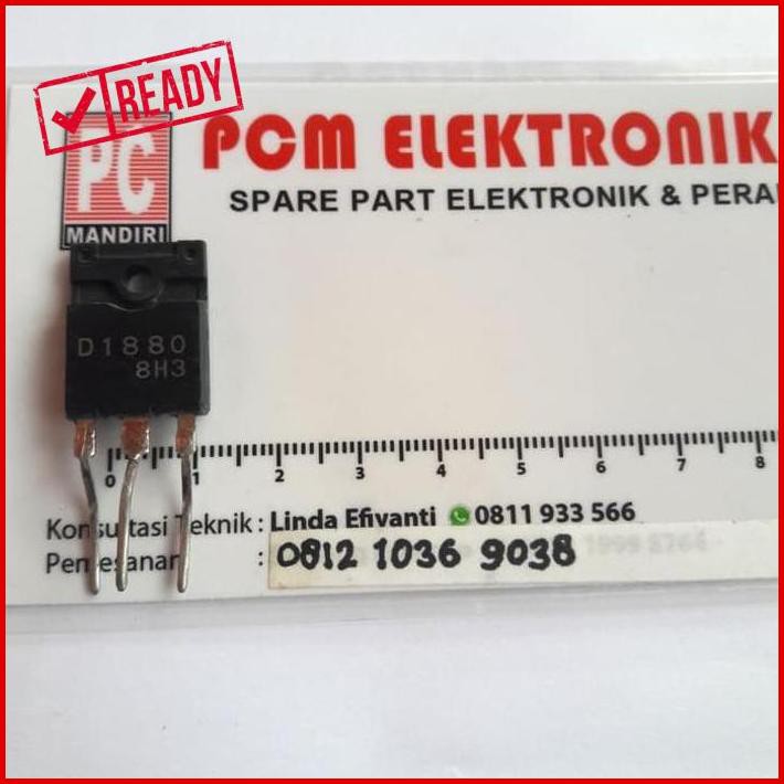 Transistor 2 Sd 1880 2Sd1880 D 1880 D1880 Pcmel29 Segera Dapatkan