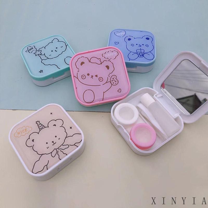 【COD】JENNIE YITZY SOFTLENS CASE / TEMPAT SOFTLENS KAIDA SUPERCUTE BEAR / KOTAK SOFLEN TRAVEL KIT MOTIF