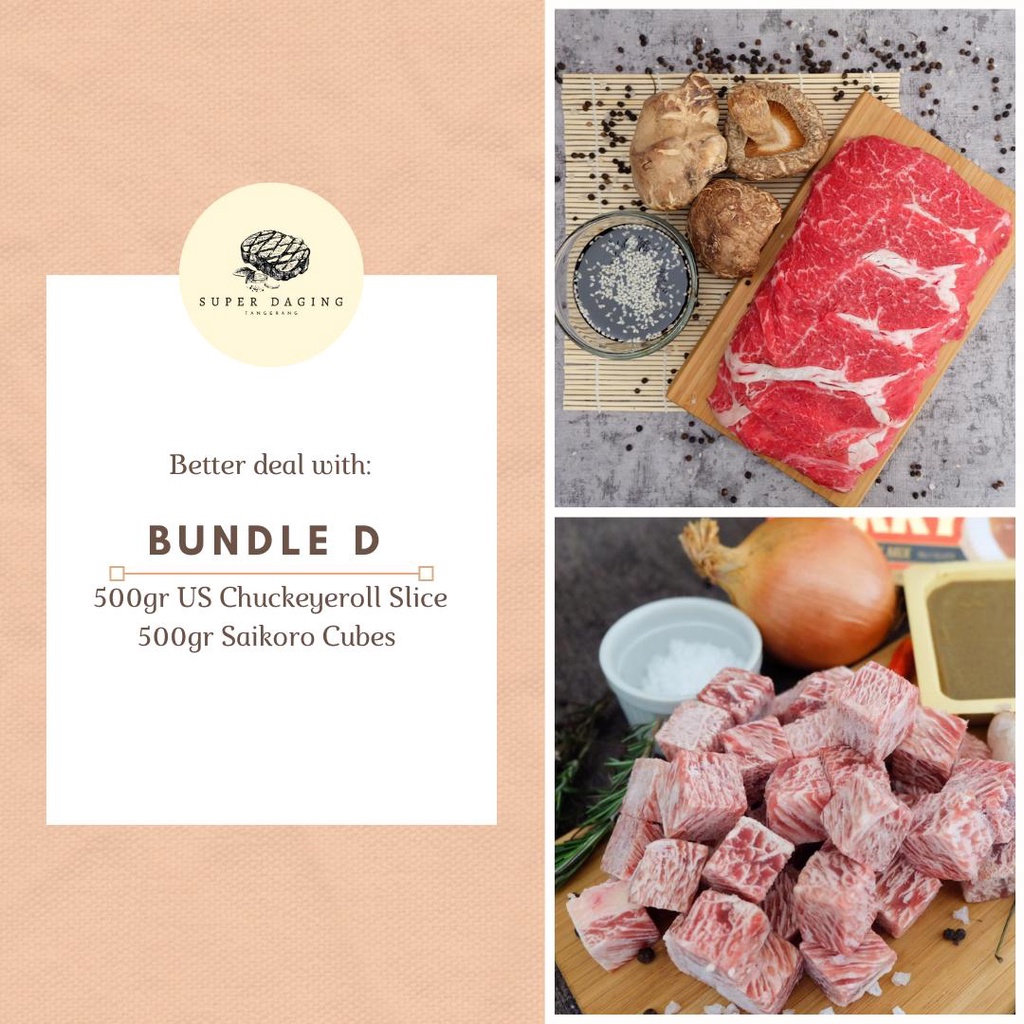 

Bundle D - US Chuckeyeroll 500g + Premium Saikoro Cubes 500g