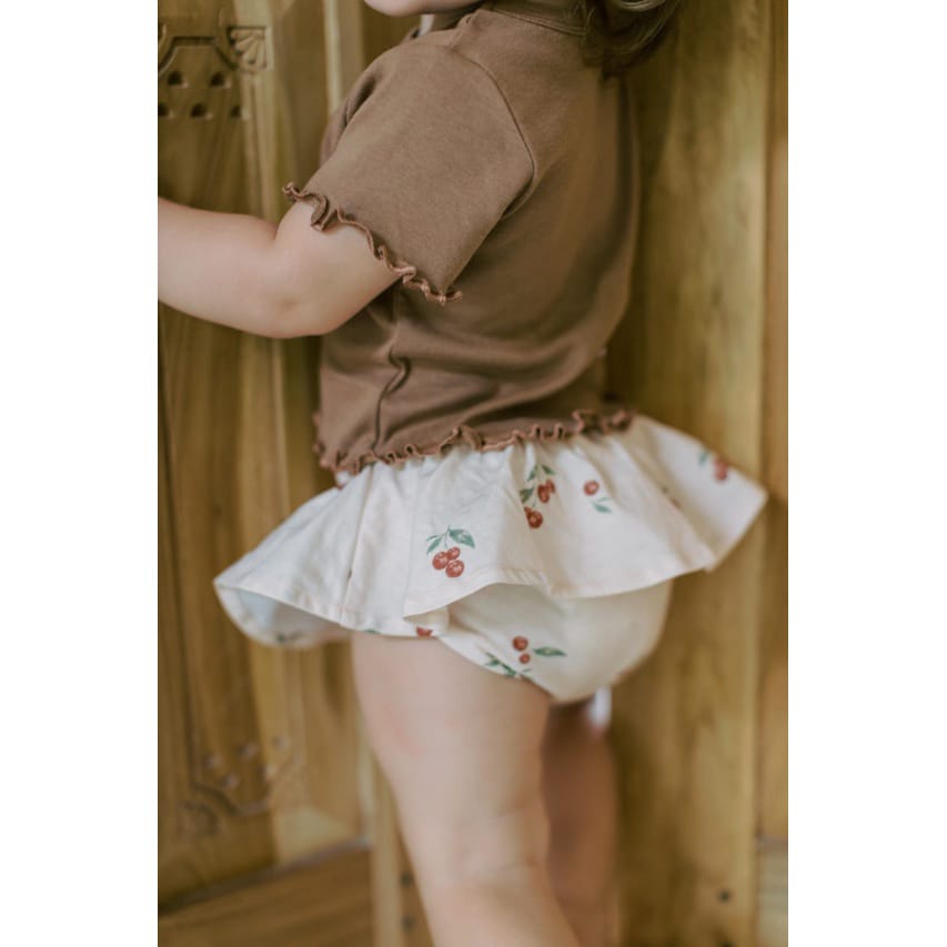 Bohopanna Pipa Skort Bloomers Celana Rok Ruffle Motif Printing