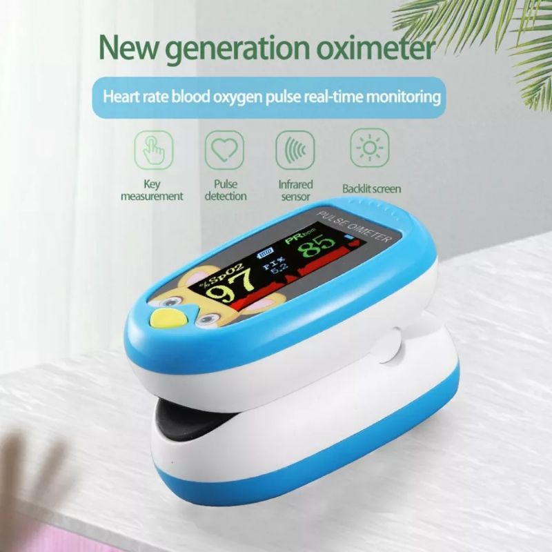 FINGERTIP PULSE OXIMETER BAYI ANAK 0-12TAHUN ALAT UKUR SATURASI KADAR OKSIGEN