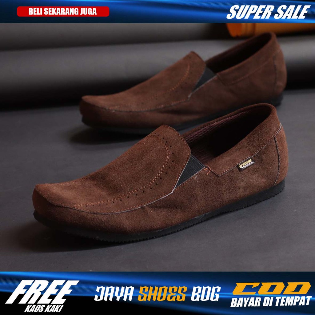 Sepatu Slip On Pria Keren N-022 Sepatu Casual Pria Terbaru Cocok Untuk Santai Kuliah Kerja