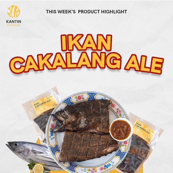 

Frozen Ikan Cakalang Ale Kantin Indonesia Makanan Khas Maluku - BARU