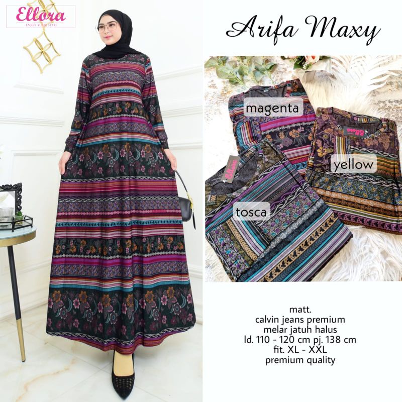 arifa maxy //gamis ori ellora