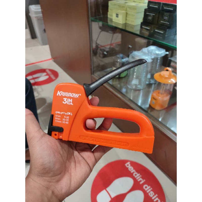 

Krisbow Stapler Tembak 6-12 Mm 3in1 / krisbow staples tembak