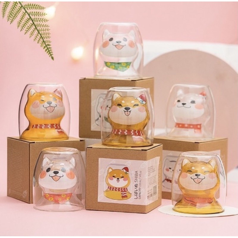 

Hachiko transparant doublewall glass
