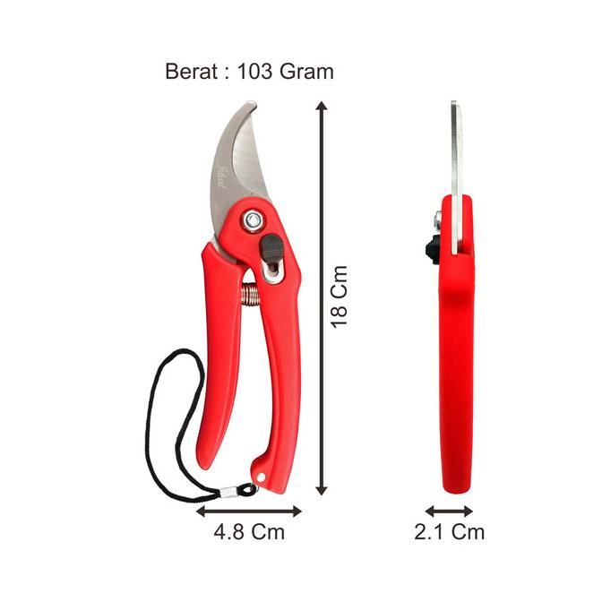 

(COD) IDEAL GR300 Gunting Ranting & Dahan Pohon / Pruning Shears PROMOKode 2635