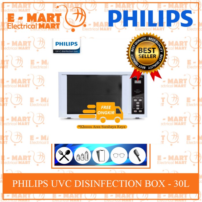 FREE ONGKIR PHILIPS UVC DISINFECTION BOX 30L / Philips UVC Sterilizer Box Chamber