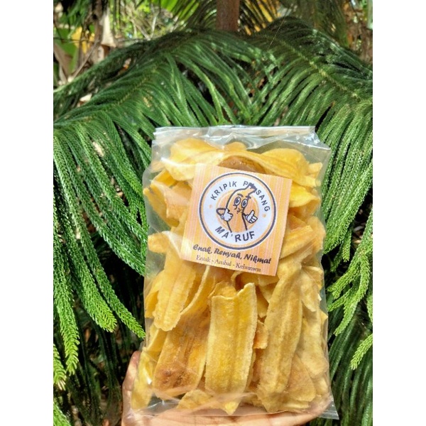 

Kripik Pisang Aroma Pandan
