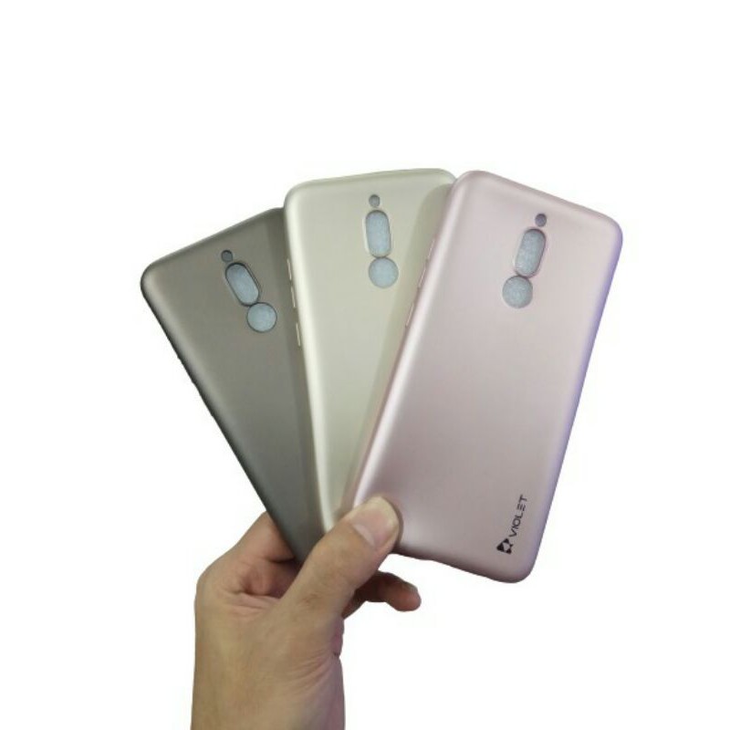 BABY SKIN ULTRATHIN CASING SOFTCASE VIOLET REDMI 8