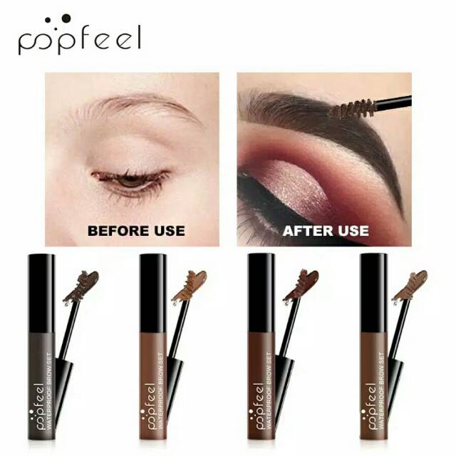 Popfeel Eyebrow gel maskara alis