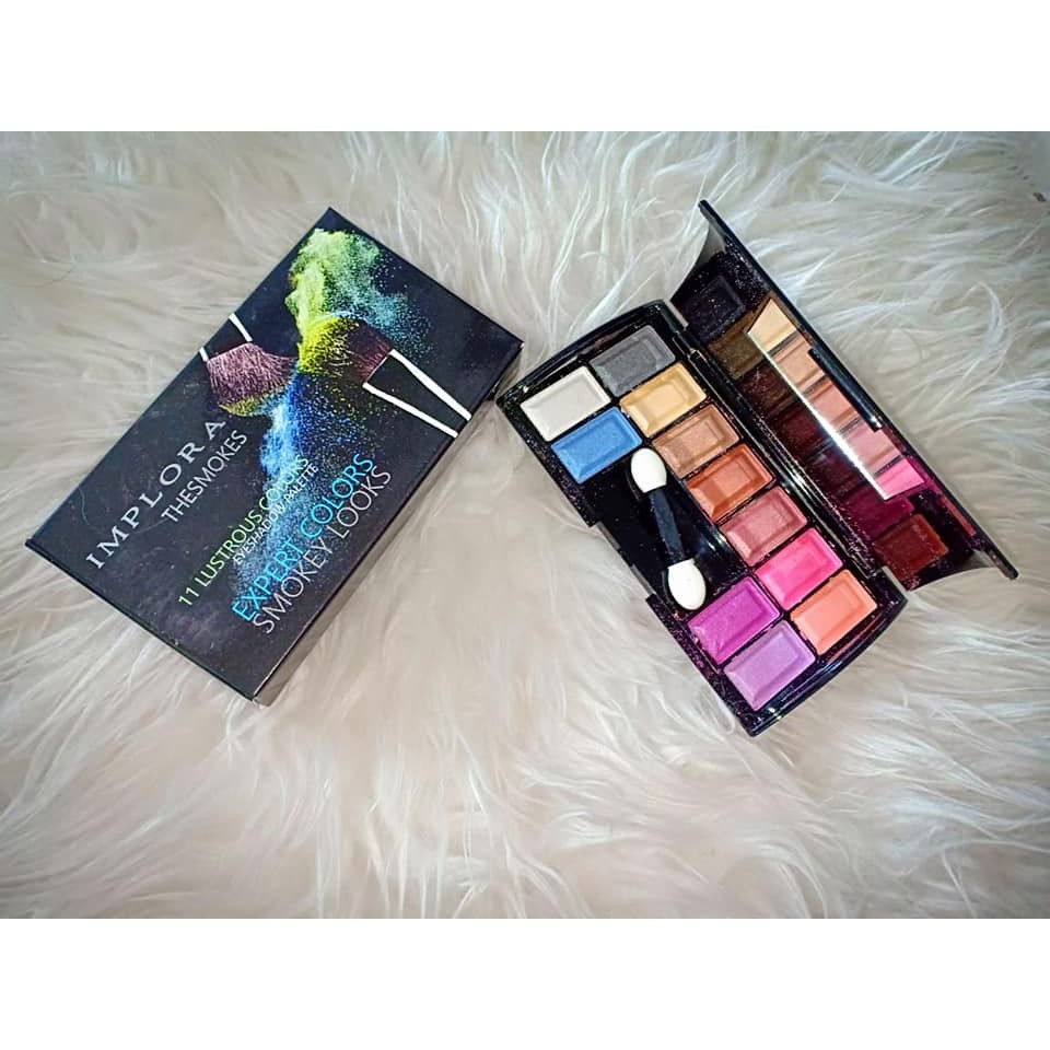 IMPLORA EYESHADOW 7672 GIRLSNEED77 Eye Shadow Palette Makeup Palet Mata Beauty Cosmetics