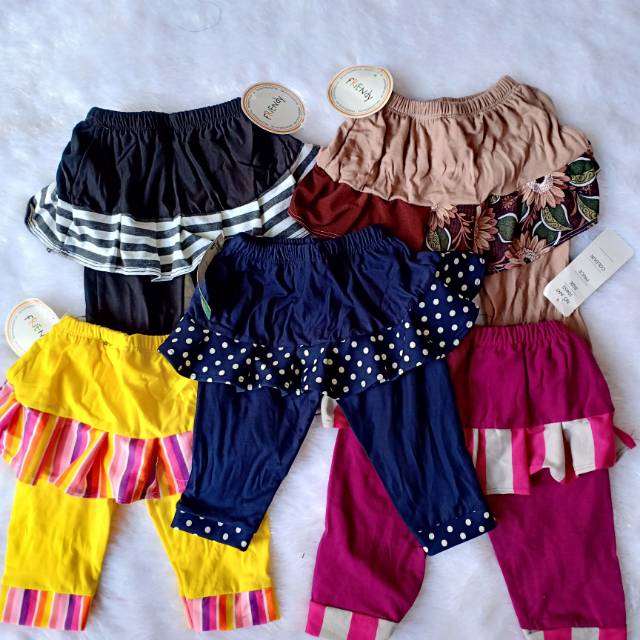 ROK LEGGING ANAK UMUR 1~2 th}