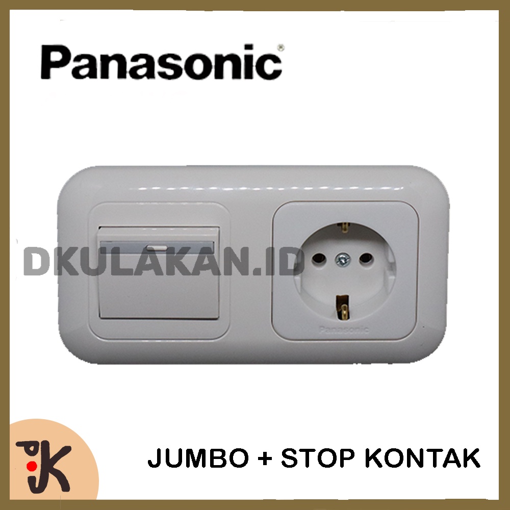 Jual SAKLAR ENGKEL / SAKLAR TUNGGAL JUMBO + STOP KONTAK NON CP ...