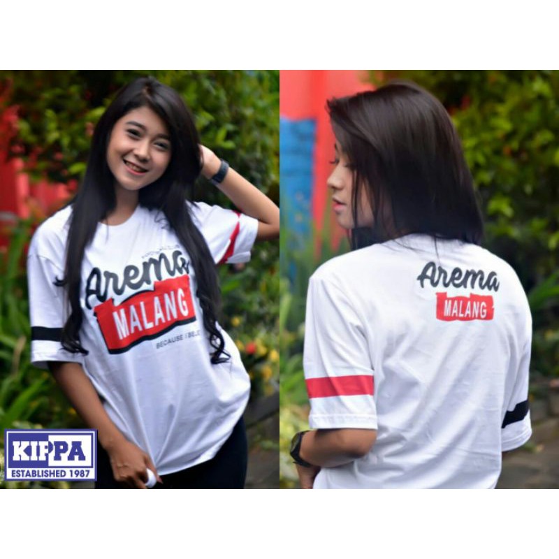 Kaos arema malang putih