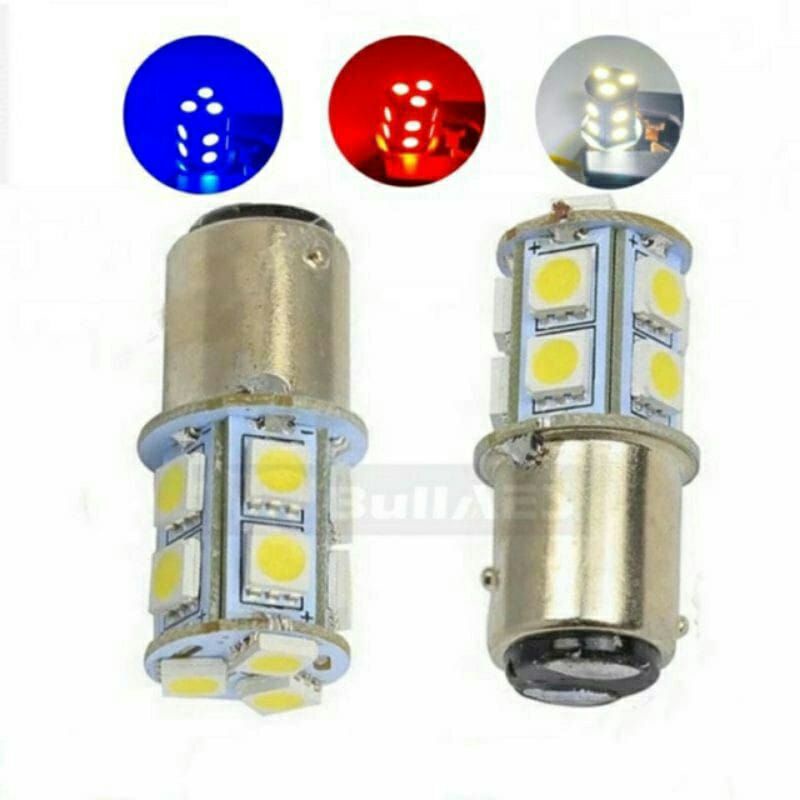 Lampu Stop Rem Belakang StopLamp 13 Mata Led Kedip Universal Mobil Motor