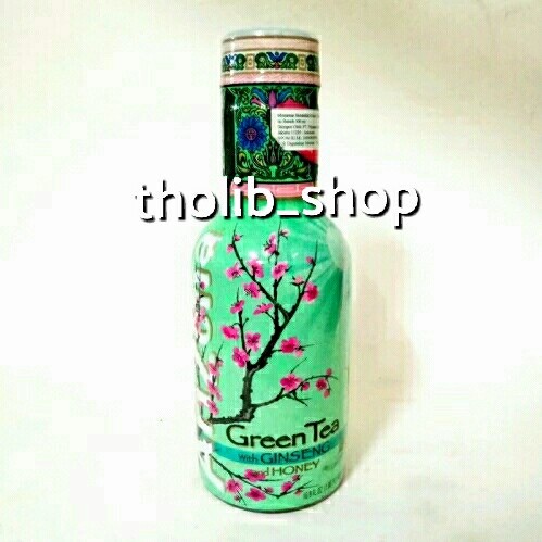 

ARIZONA BOTANIKAL GREEN TEA WITH GINSENG AND HONEY 500 ML