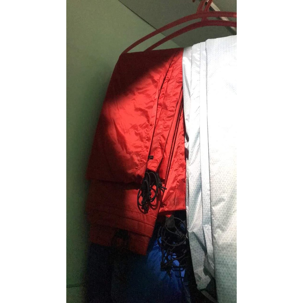 Namanya Flysheet Kalahari Merah 3x3, 23 loop