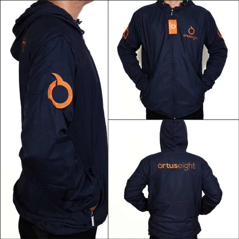 Jaket ortuseight runing sport olahraga / jaket olahraga /  jaket parasut ortuseight / jaket bola / jaket Ortus olahraga