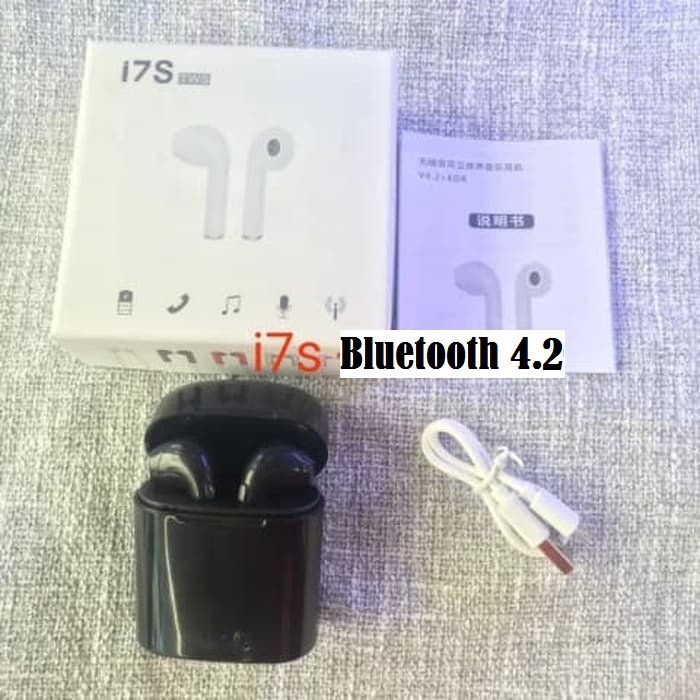 Wireless Headset Bluetooth 4.2 Earphone i7s Twins