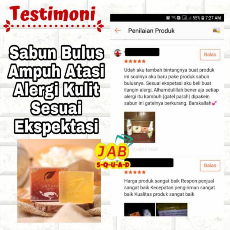 (COD) SABUN SERBAGUNA!! SABUN BULUS/ SABUN UNTUK GATAL-GATAL/ SABUN JERAWAT/ STRETCHMARK/ PENGENCANG / MENGHILANGKAN PECAH PECAH DI KAKI / MENGECILKAN PORI - PORI