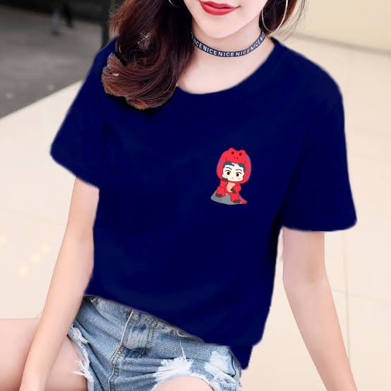 YOURSTYLE1119 - KAOS KARAKTER RED REX DINO BAJU KAOS WANITA DISTRO UNISEX OVERSIZE JUMBO KEKINIAN