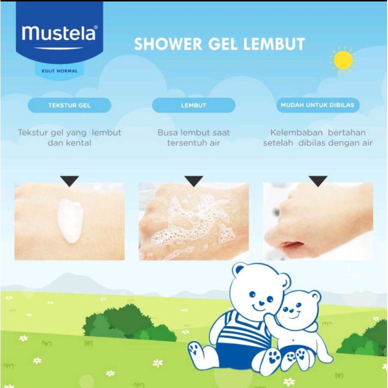 Mustela gel lavant cleansing gel 500ml