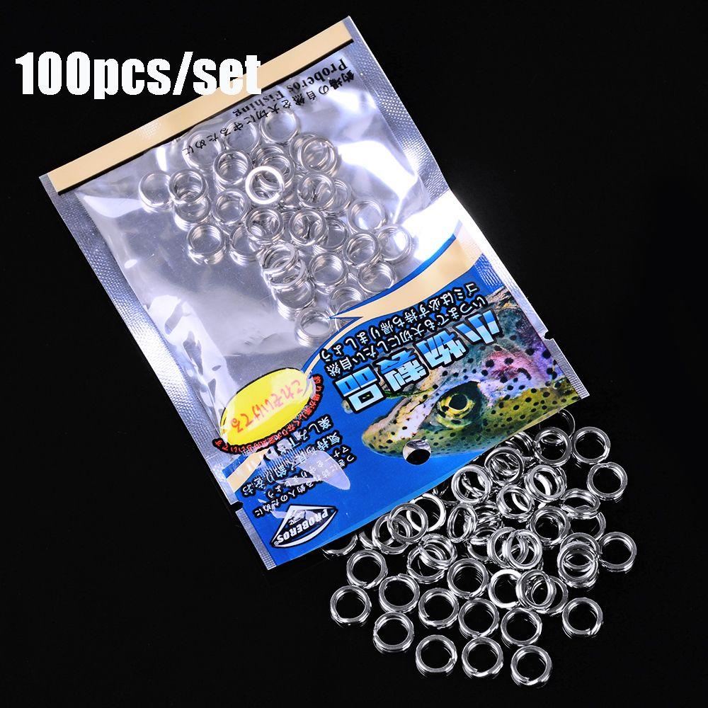 Suyo 100pcs Konektor Ikan High Quality3#-8# Snap Putar Awet