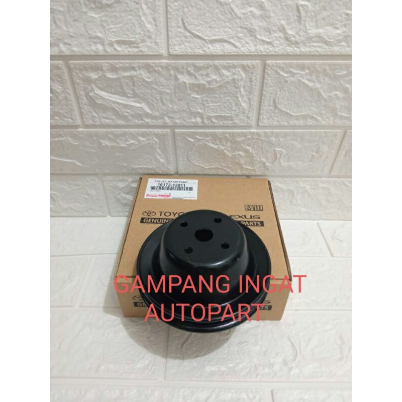 Pully Pompa Air Pulley Water Pump Toyota Kijang 5k ORIGINAL