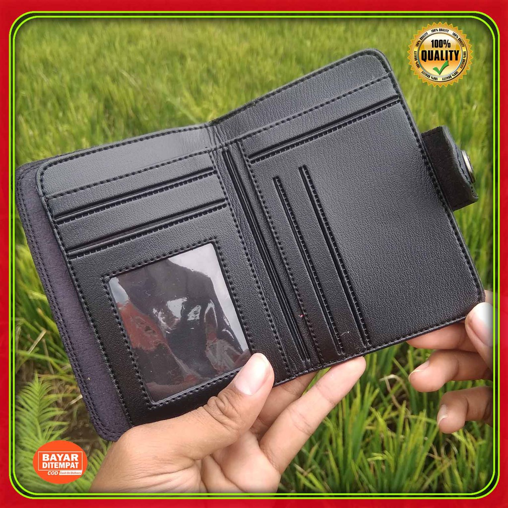 Terlaris..!! Dompet Pria amt 3/4 kancing Murah Dompet Pria Merk kasual