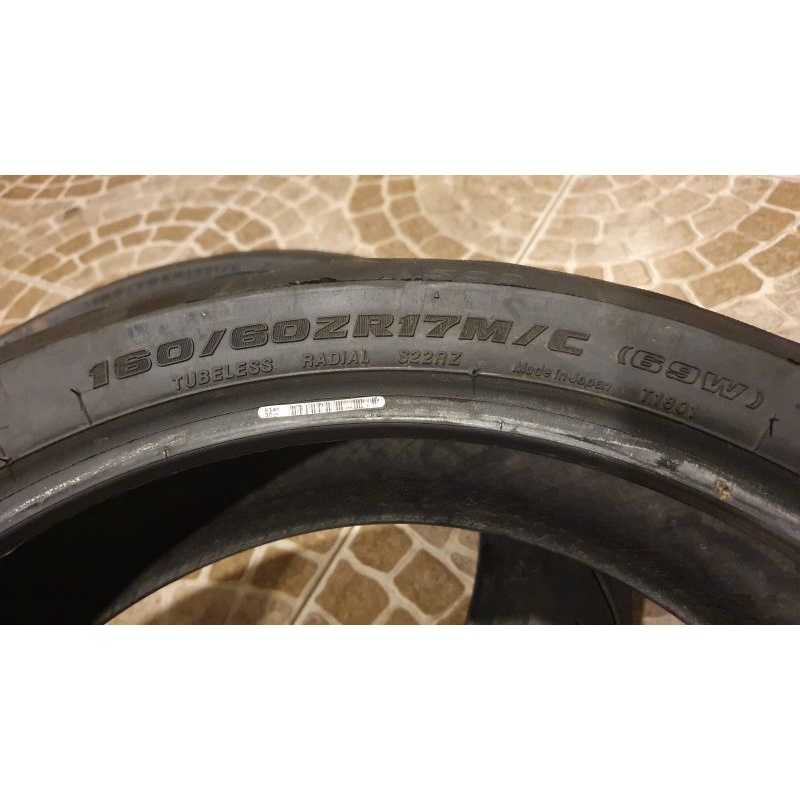 Ban Battlax S22 120/70-17 dan 160/60-17