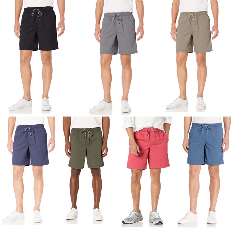 Celana Pendek Amazon Original Essentials 8" Drawstring Walk Shorts AMZ-SHO-05