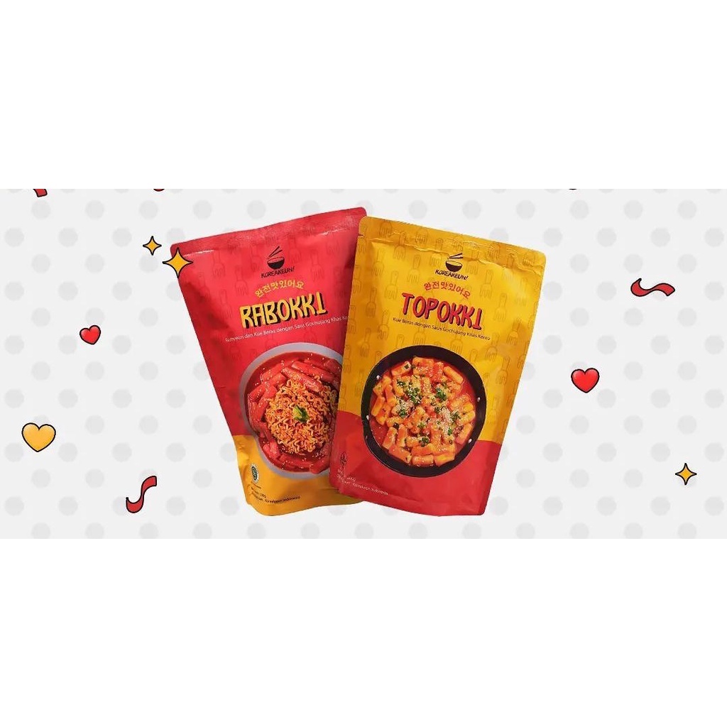 

RABOKKI & TOPOKKI BY KOREAKEUN! HALAL KOREAN FOOD RAPOKKI RAMYEON TTEOK TOPPOKI TEOKBOKKI TTEOKBOKKI RABOKI & TEOK [TERMURAH]