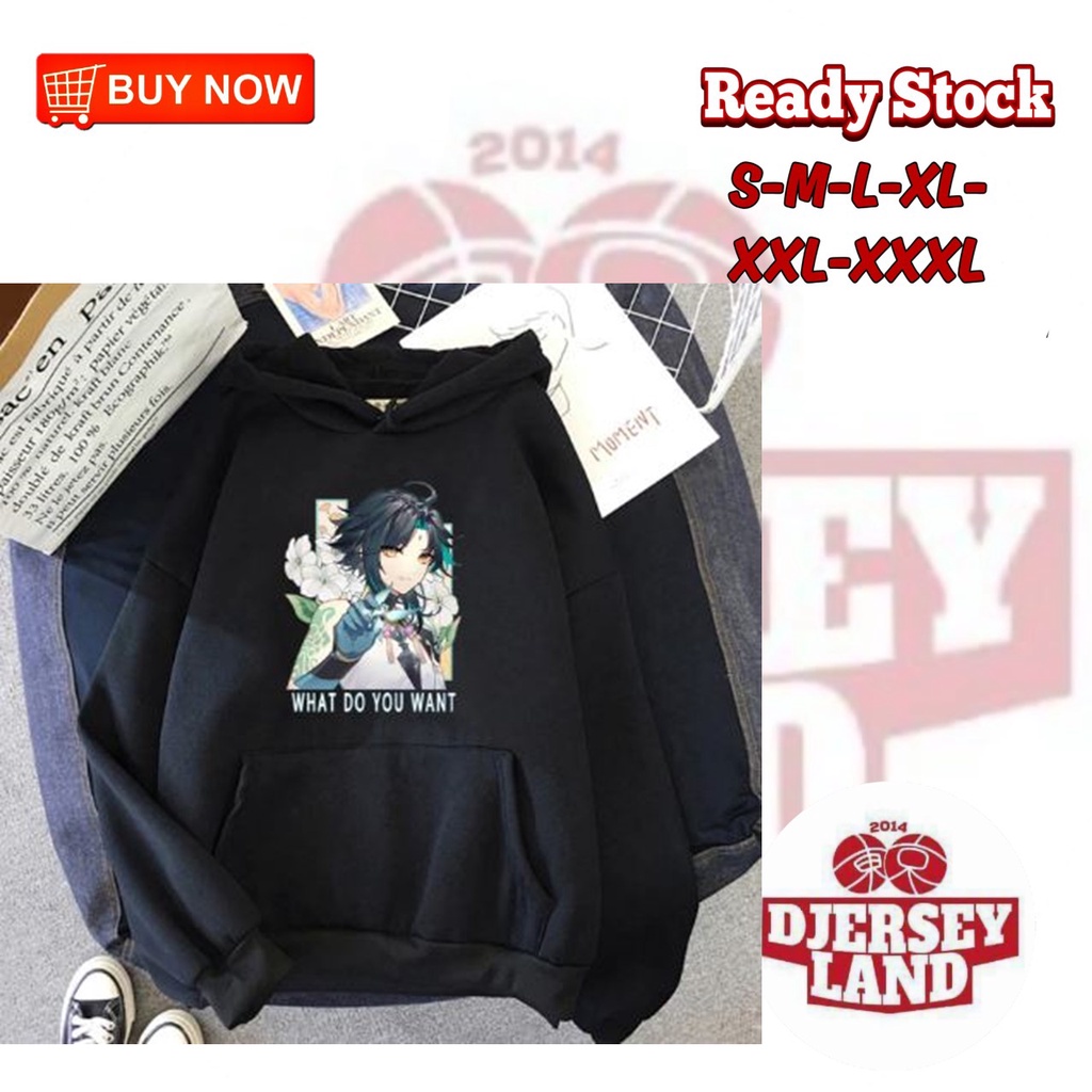 HOODIE JUMPER ANIME GENSHIN IMPACT ANIME XIAO