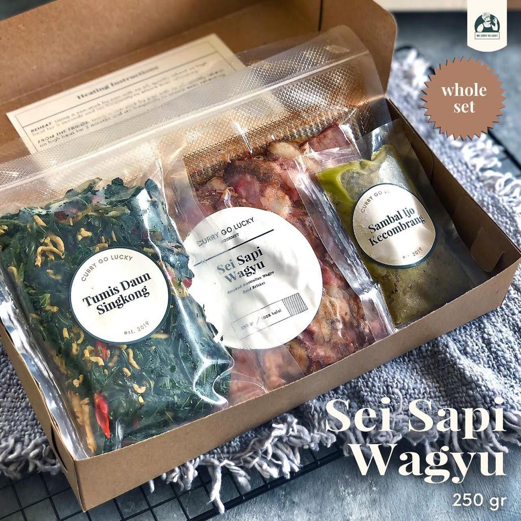 

Sei Sapi Wagyu (Package) 250gram