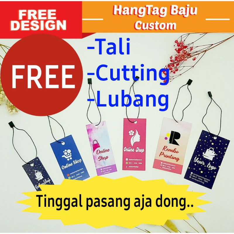 

[FREE DESIGN] HANG TAG BAJU / LABEL BAJU / HANG TAG LABEL/ LABEL MEREK/ MEREK BAJU