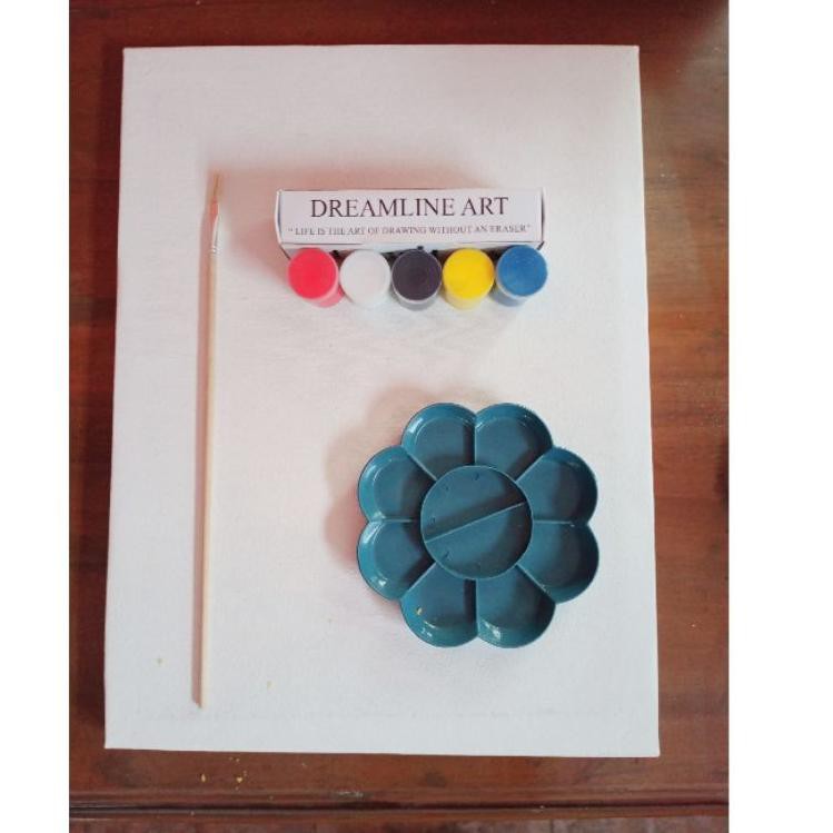 

Terbatas EEC KANVAS LUKIS 30x40cm PAKET LENGKAP / CAT ACRYLIC / KUAS NO.1 / PALET 54 Stok Banyak
