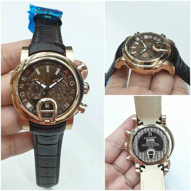 JAM TANGAN PRIA AIGNER BARI GRADE AAA+ SUPER PREMIUM QUALITY