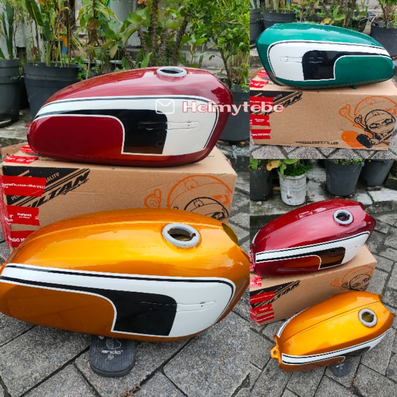 tengki cb125 Tangki Tengki Pres CB125 Sultan Part mirip ORIGINAL sudah cat istimewa