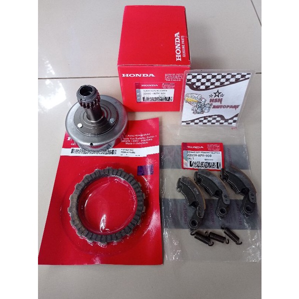 LONCENG SUPRA X 125 SUPRA125 KIRANA 1 SET KAMPAS GANDA DAN KAMPAS KOPLING KODE KPH